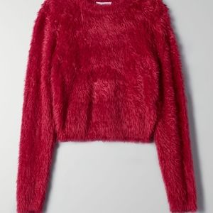 Pink cropped sweater | Never been worn | tags on